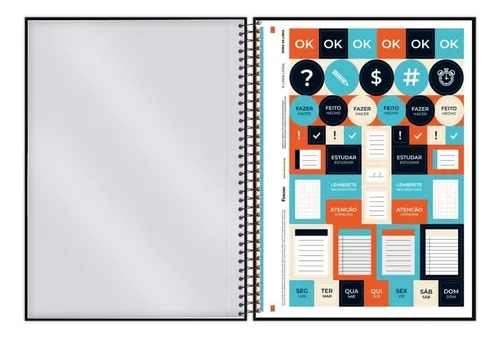 CADERNO 1X1 FREE WAVE C.D.